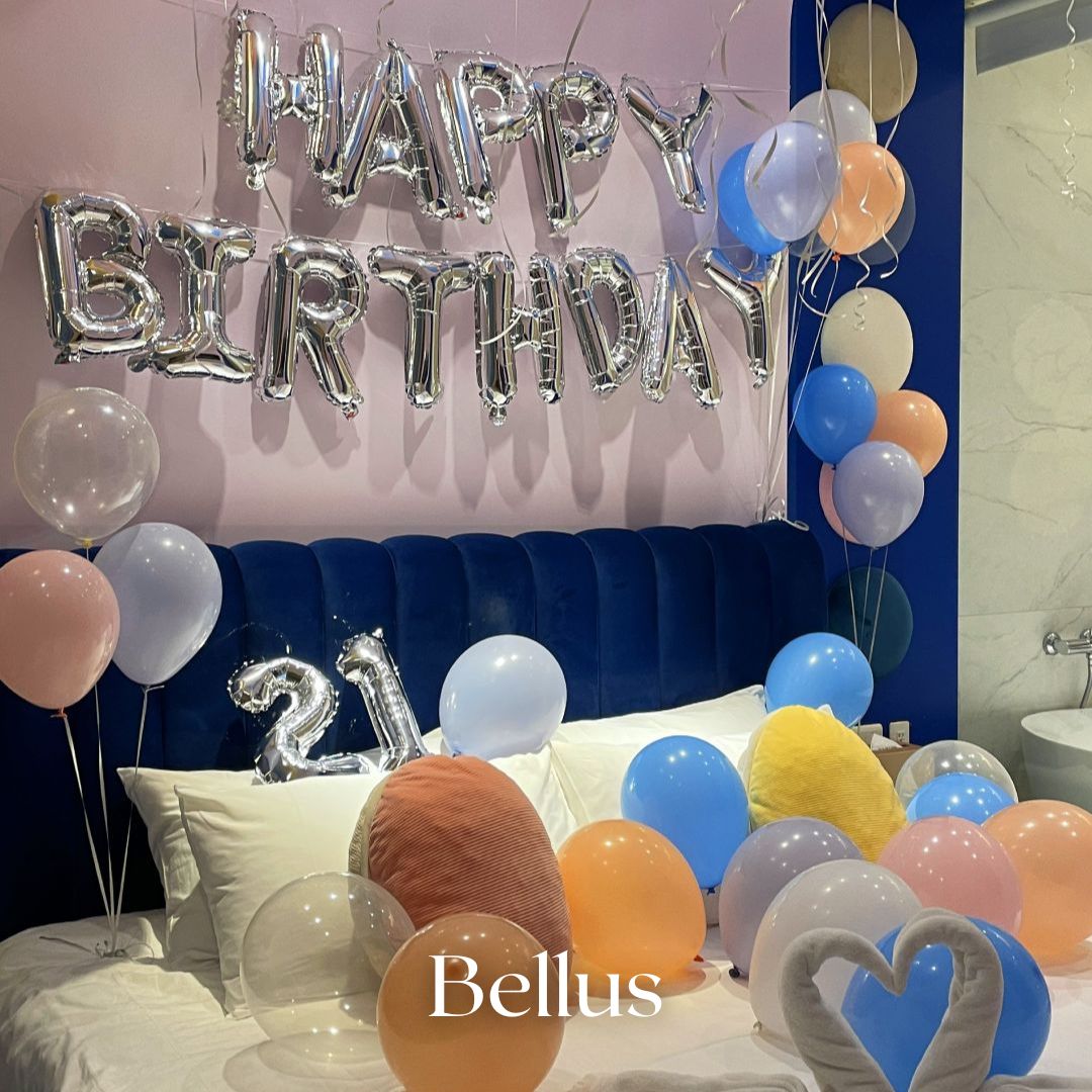 馬卡龍生日氣球佈置